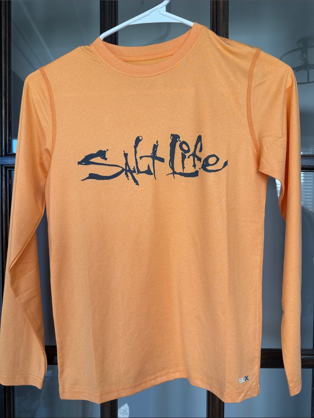 Salt Life Orange Performance Long Sleeve Shirt